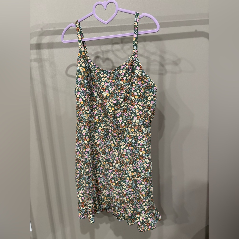 Old Navy Green Floral Cami